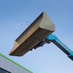 Grondbak voor verreiker